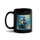 Shredding Solace Black Glossy Mug - Beyond T-shirts